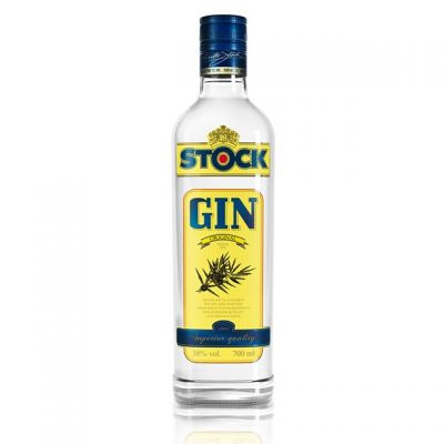 Opakowanie i wizerunek marki Stock Gin